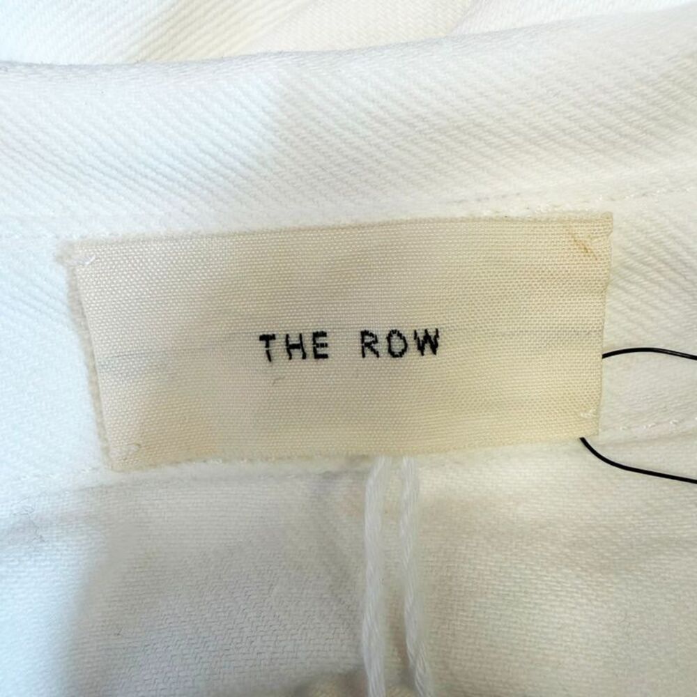 The Row Button-Down Shirt in White Cotton - Picture 6 of 6